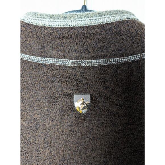 Kuhl Alpace Fleece Brown Mens Sweater XL - Picture 6 of 8